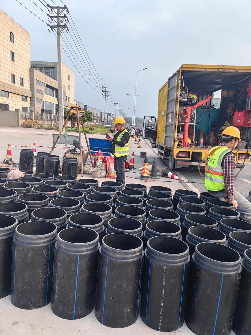 南口街道管道短管置换