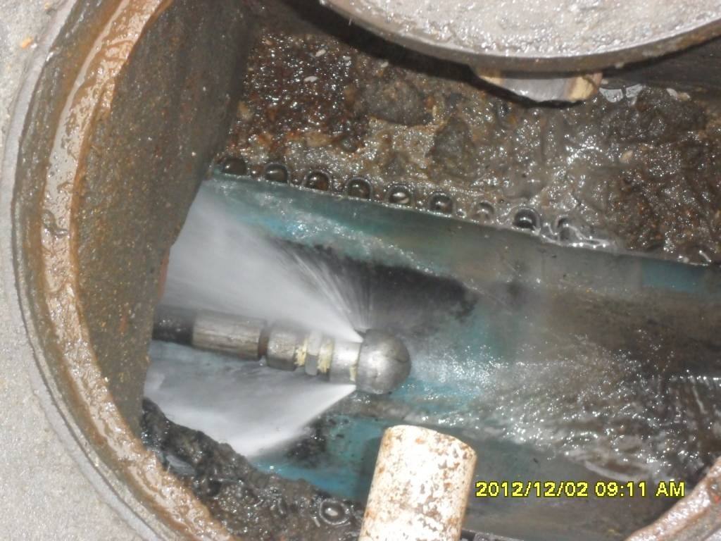 南口街道污水管道高压清洗