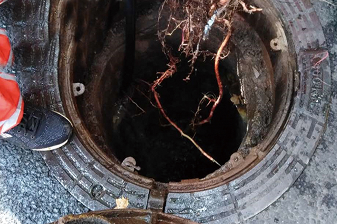 南口街道管道预处理